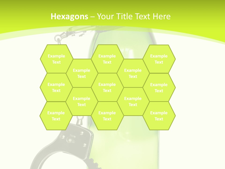 Lock Control Bracelet PowerPoint Template