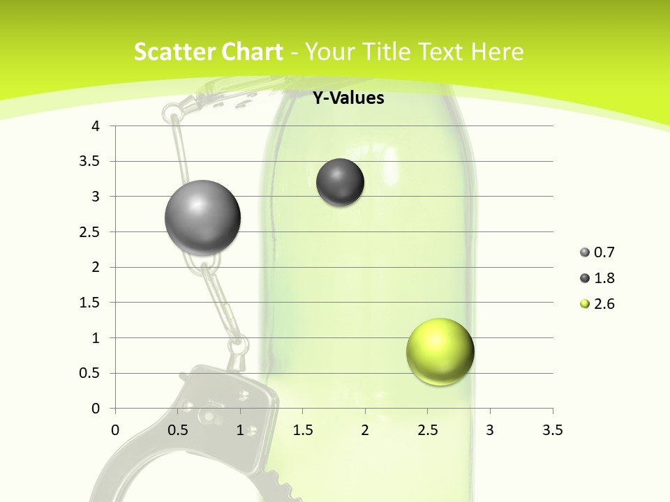 Lock Control Bracelet PowerPoint Template