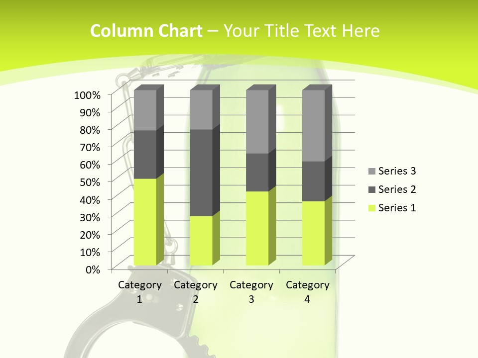 Lock Control Bracelet PowerPoint Template