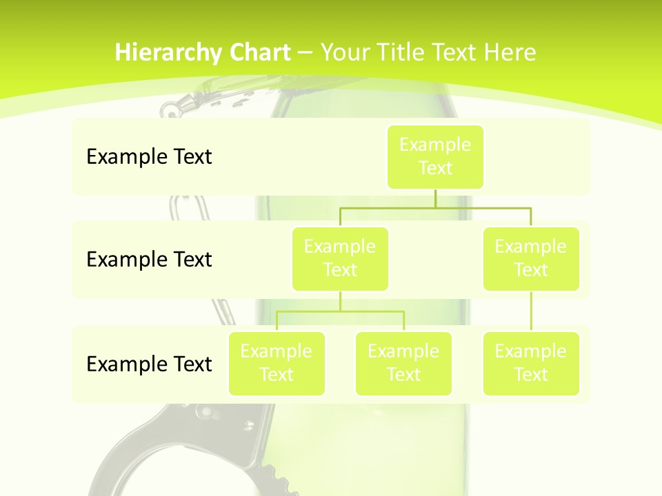 Lock Control Bracelet PowerPoint Template