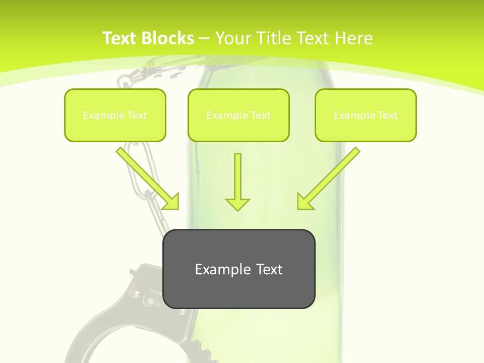 Lock Control Bracelet PowerPoint Template