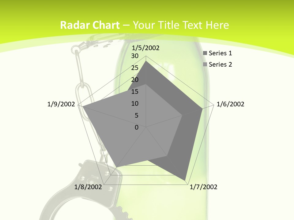 Lock Control Bracelet PowerPoint Template