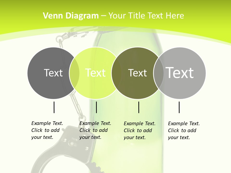 Lock Control Bracelet PowerPoint Template