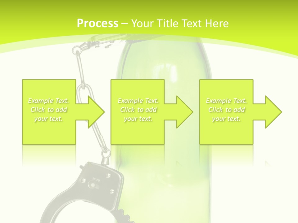 Lock Control Bracelet PowerPoint Template