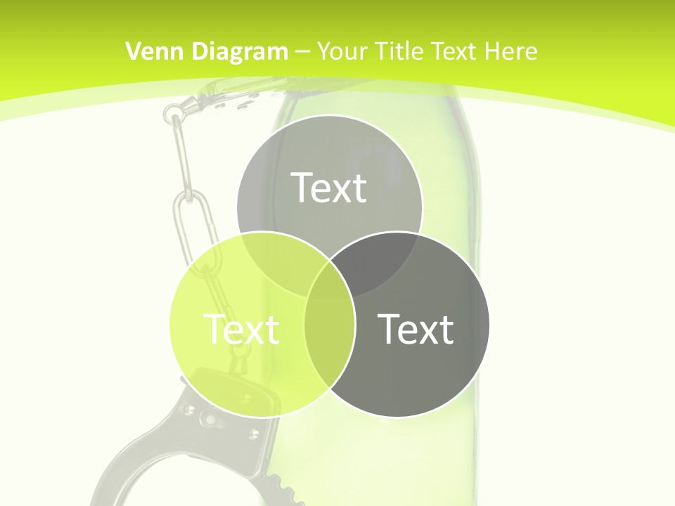 Lock Control Bracelet PowerPoint Template