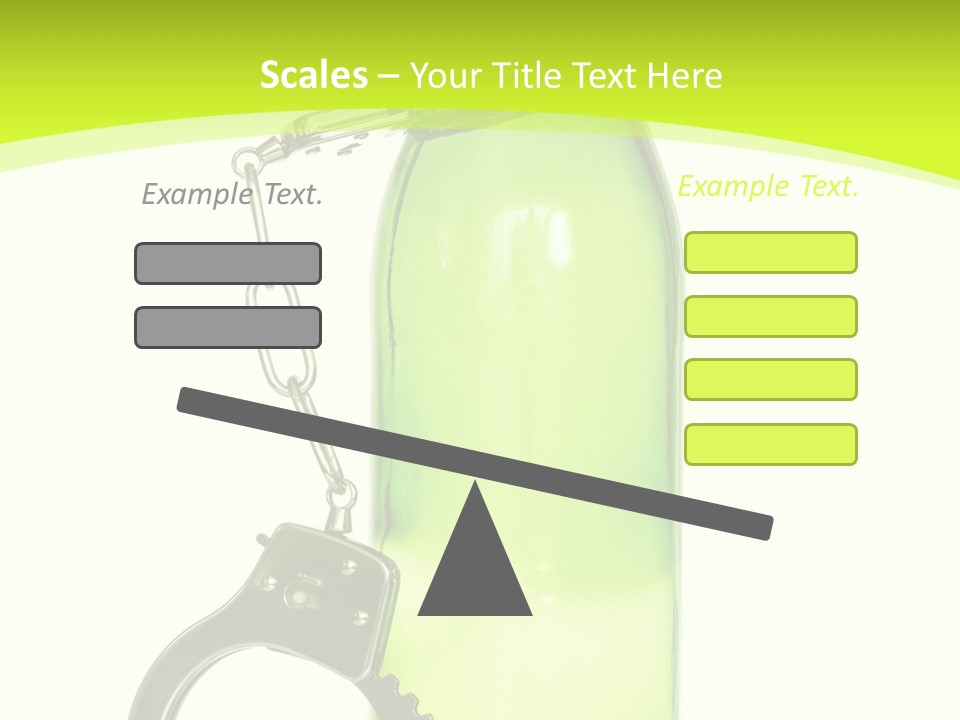 Lock Control Bracelet PowerPoint Template