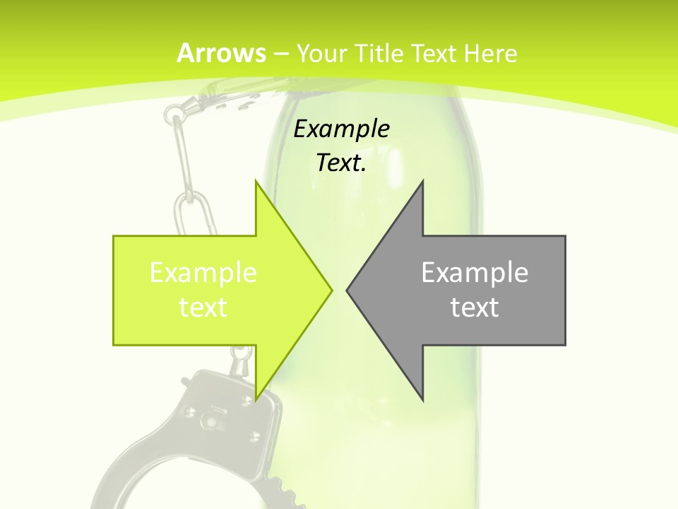 Lock Control Bracelet PowerPoint Template