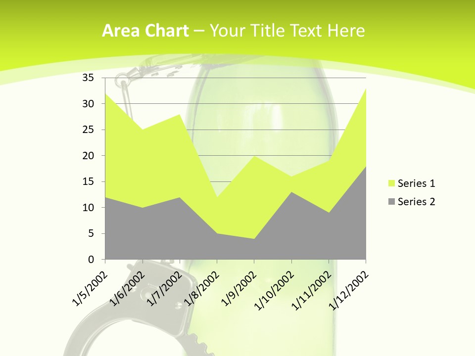 Lock Control Bracelet PowerPoint Template