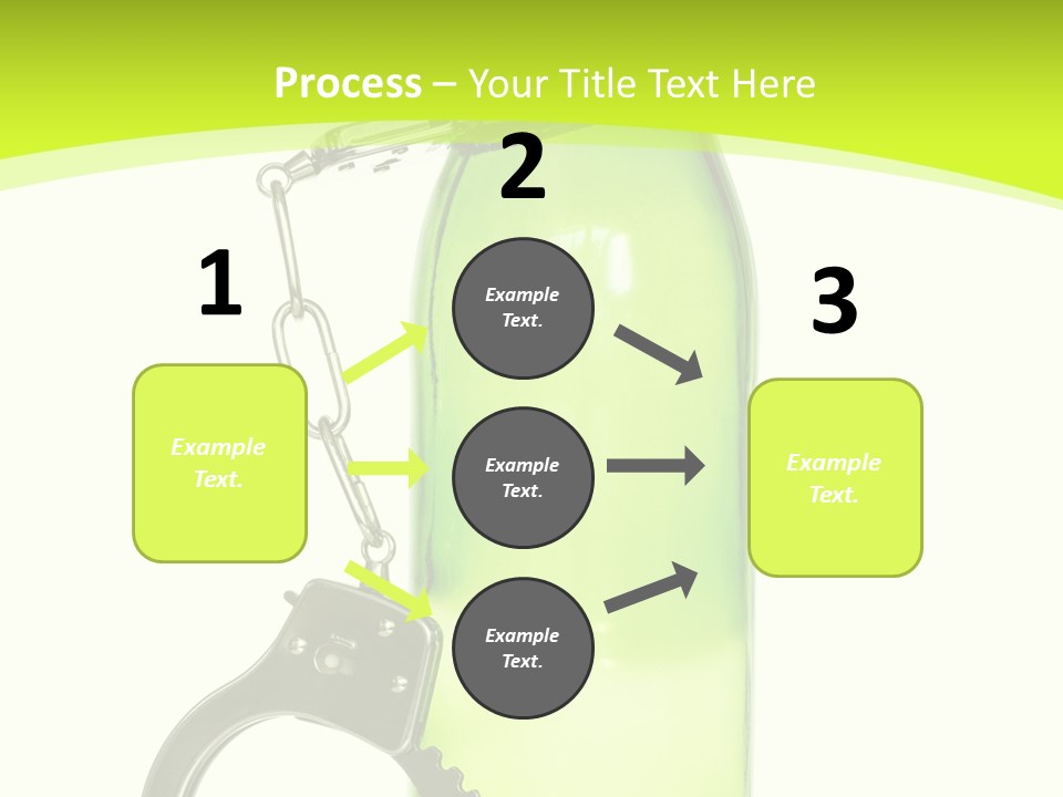 Lock Control Bracelet PowerPoint Template