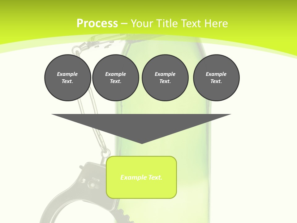 Lock Control Bracelet PowerPoint Template