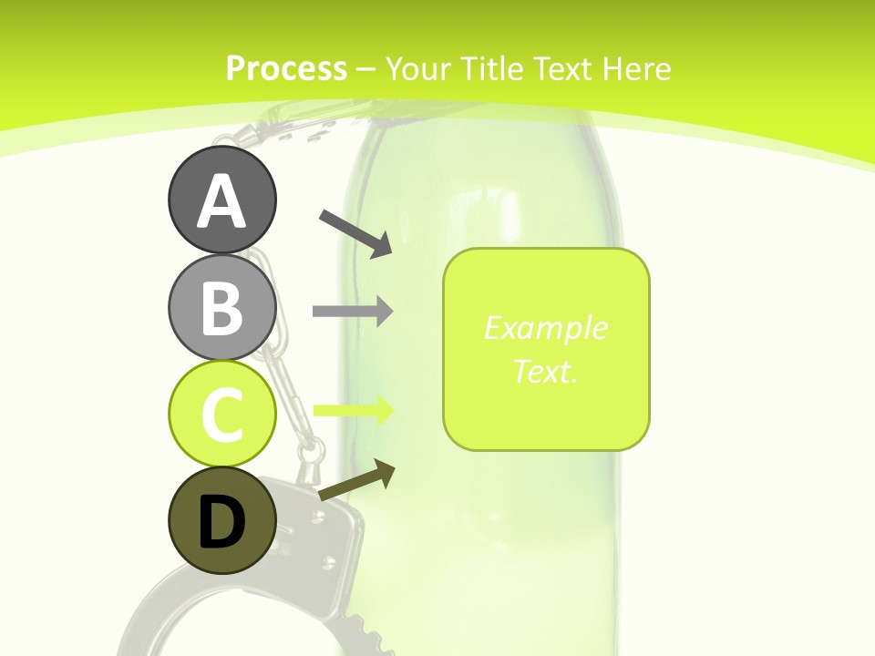 Lock Control Bracelet PowerPoint Template