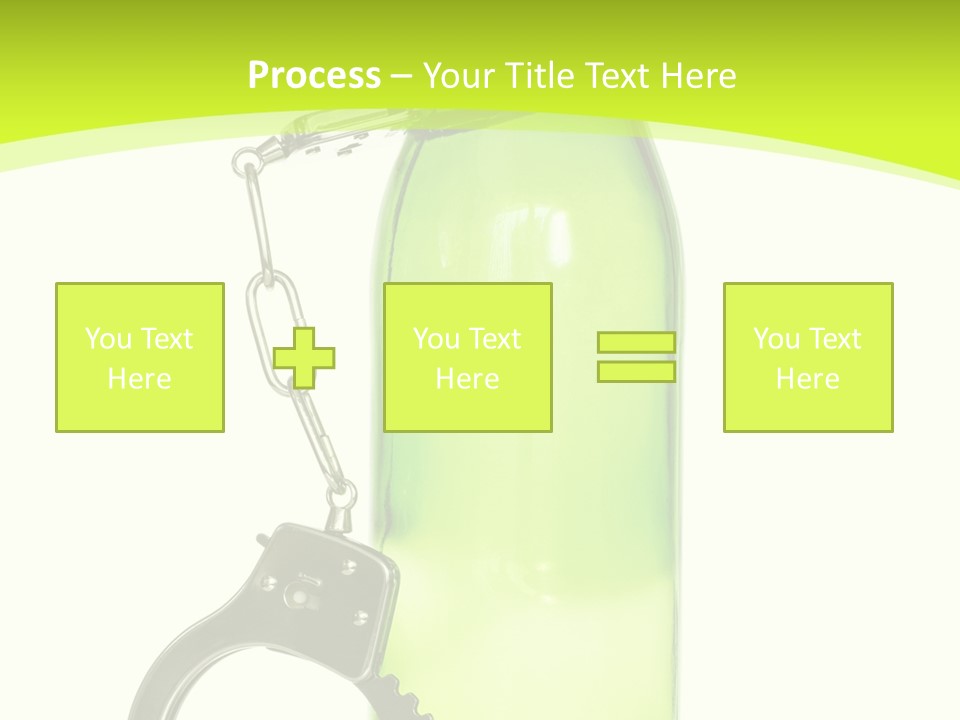 Lock Control Bracelet PowerPoint Template