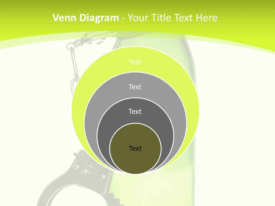 Lock Control Bracelet PowerPoint Template