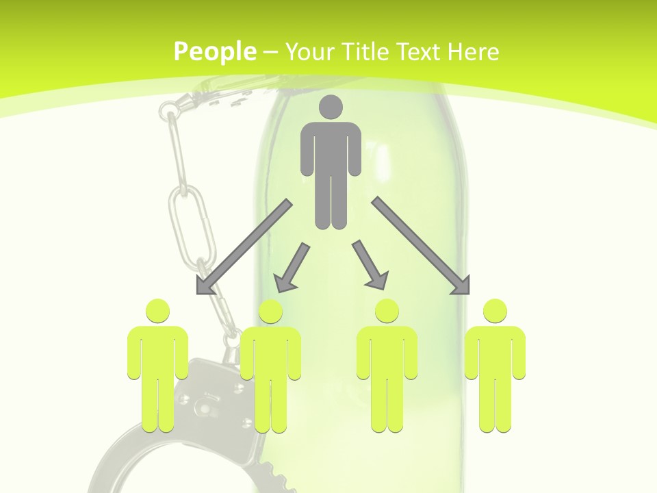 Lock Control Bracelet PowerPoint Template