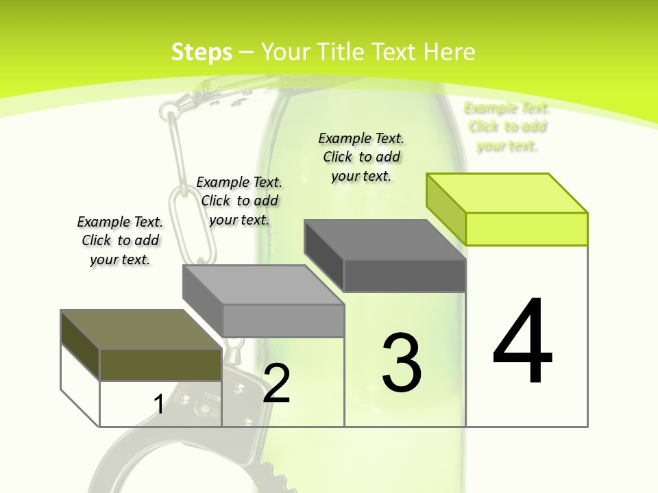 Lock Control Bracelet PowerPoint Template