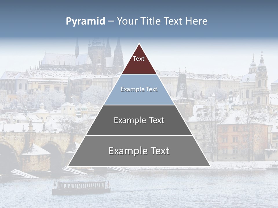 Building Castle Bridge PowerPoint Template