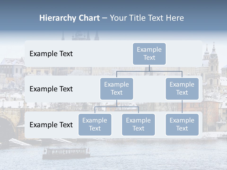 Building Castle Bridge PowerPoint Template