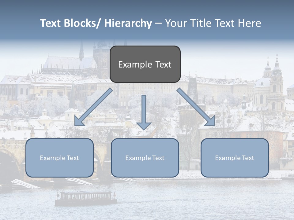 Building Castle Bridge PowerPoint Template