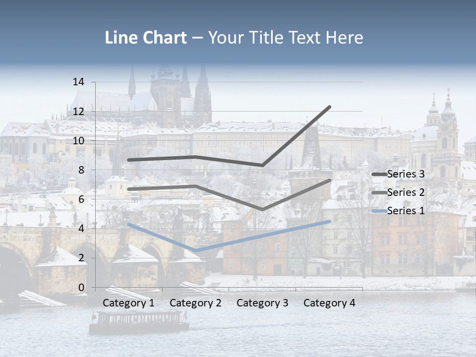 Building Castle Bridge PowerPoint Template