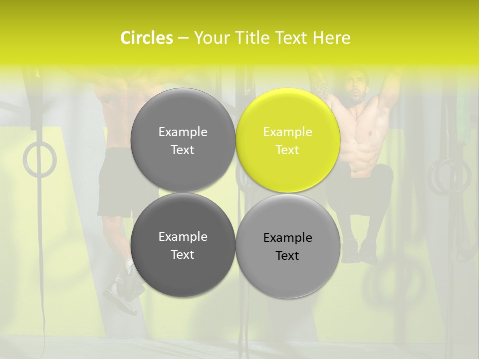 Healthy Sport Weight PowerPoint Template