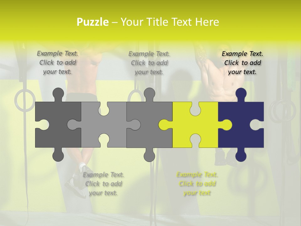 Healthy Sport Weight PowerPoint Template