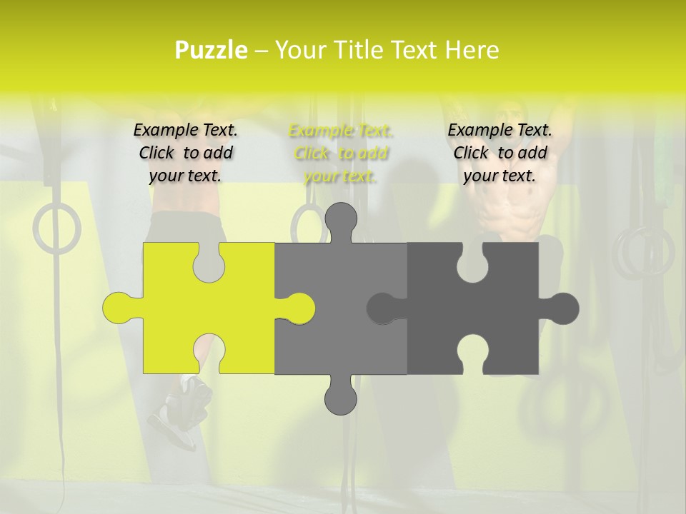 Healthy Sport Weight PowerPoint Template