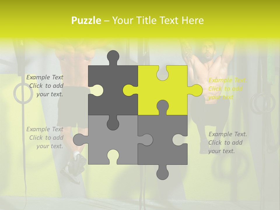 Healthy Sport Weight PowerPoint Template