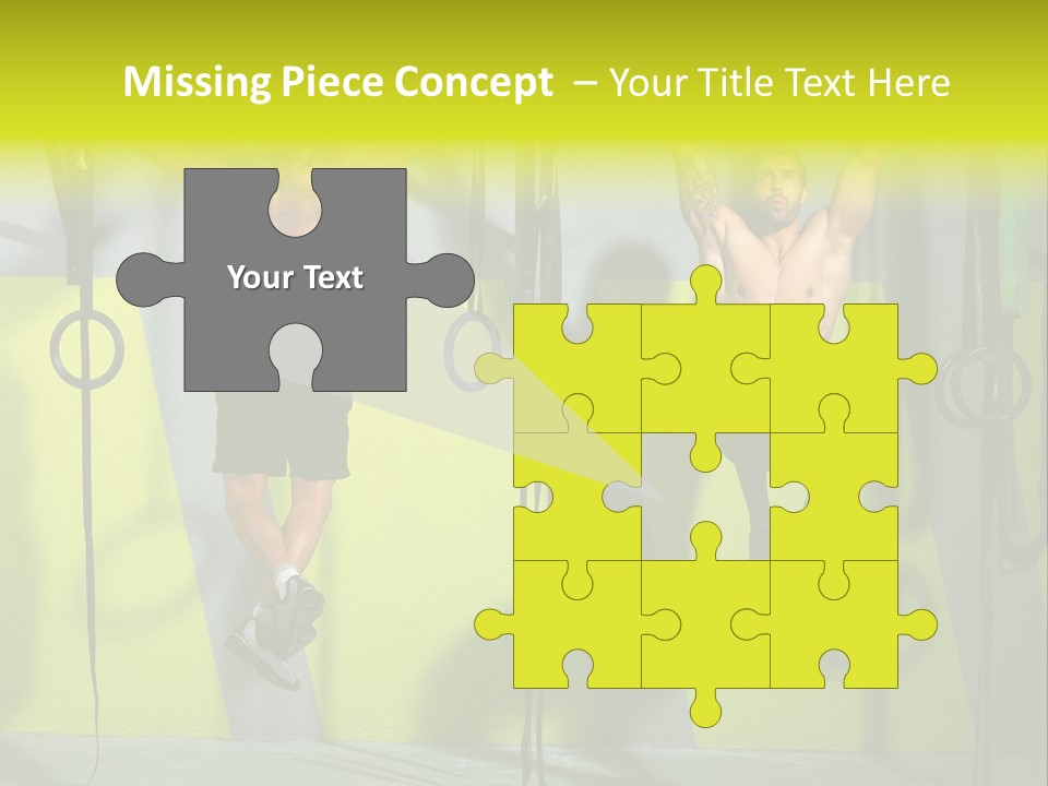 Healthy Sport Weight PowerPoint Template