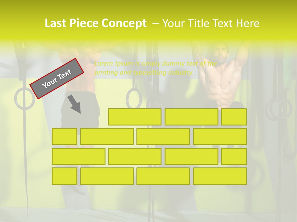 Healthy Sport Weight PowerPoint Template