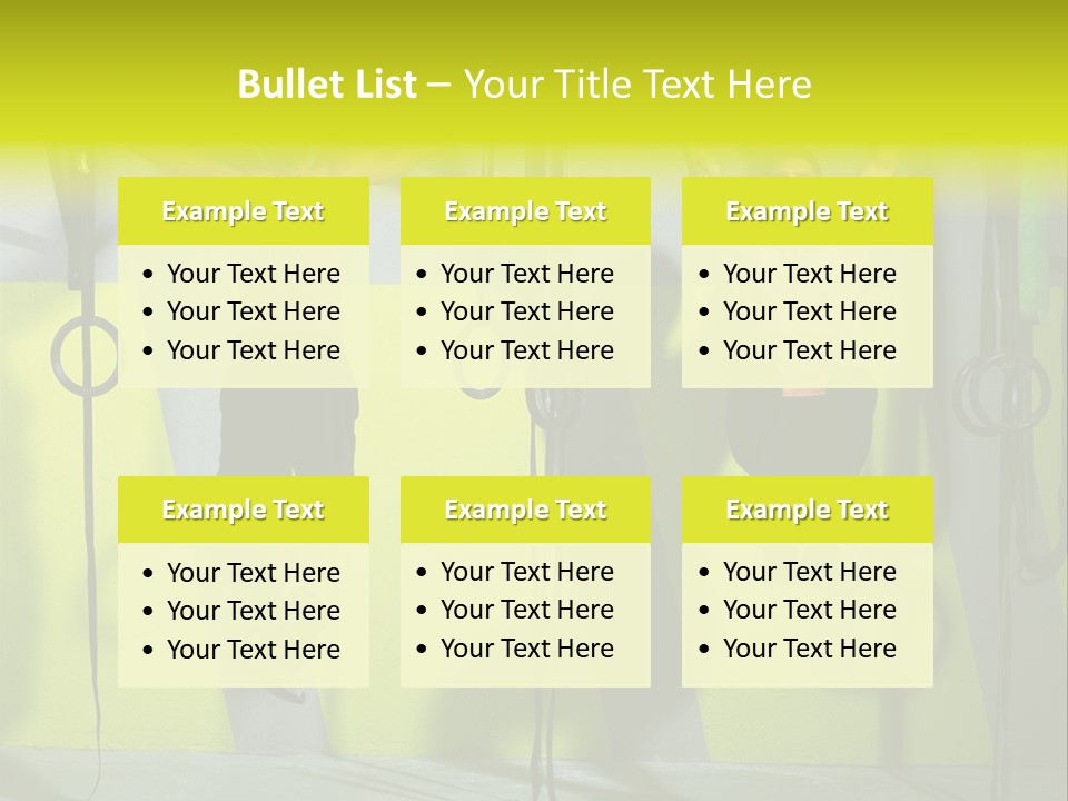 Healthy Sport Weight PowerPoint Template