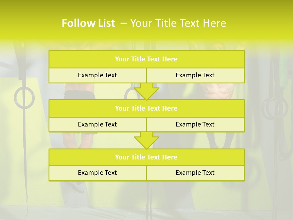 Healthy Sport Weight PowerPoint Template