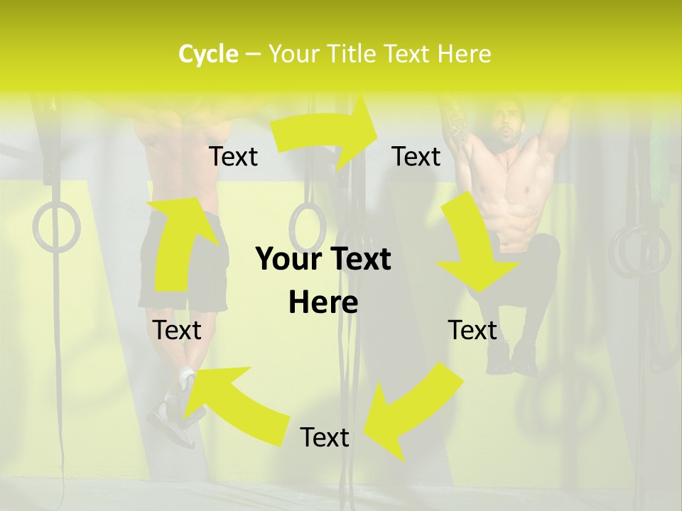 Healthy Sport Weight PowerPoint Template