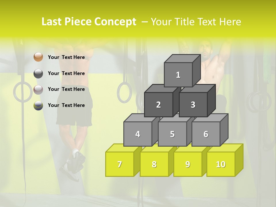 Healthy Sport Weight PowerPoint Template