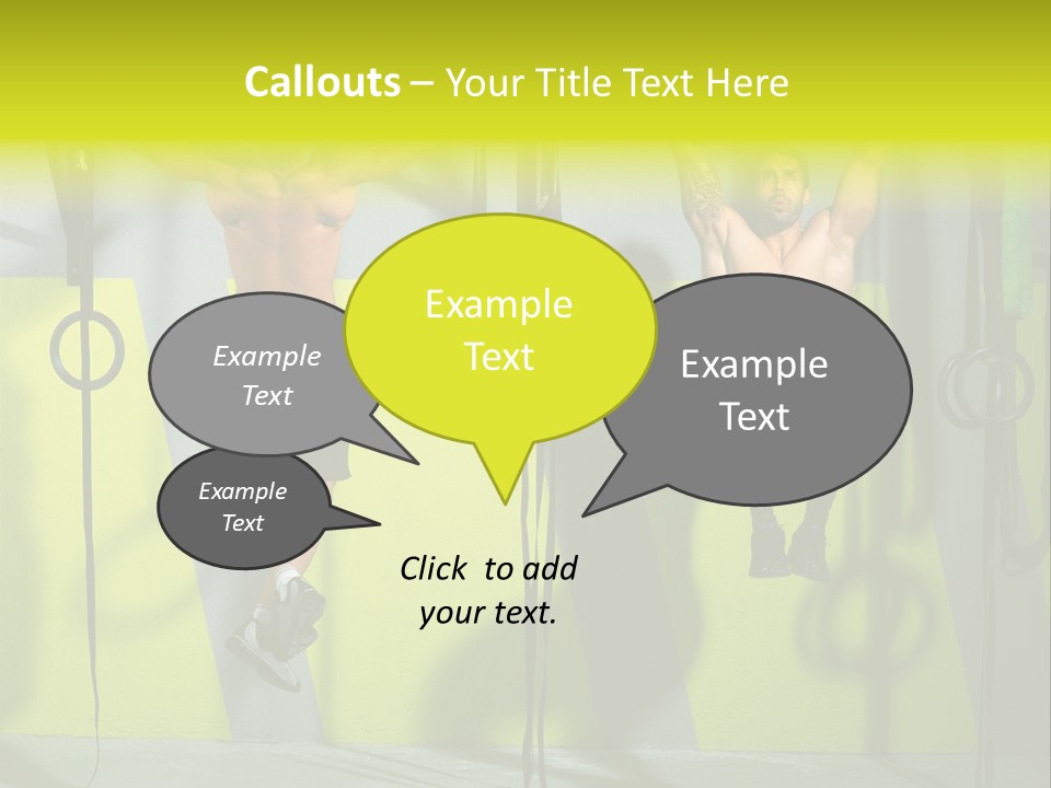 Healthy Sport Weight PowerPoint Template