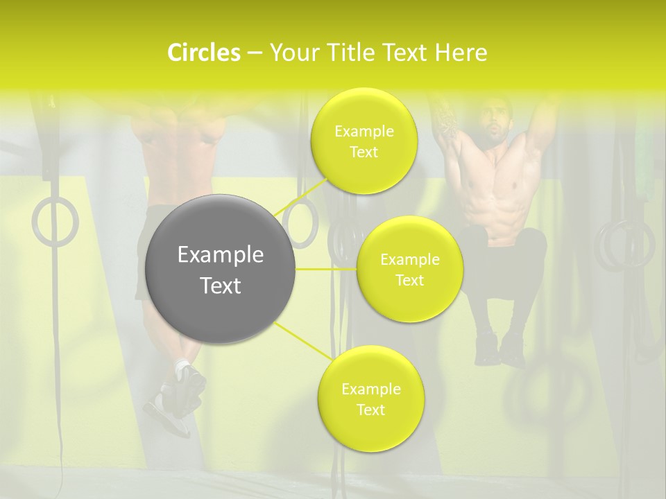 Healthy Sport Weight PowerPoint Template