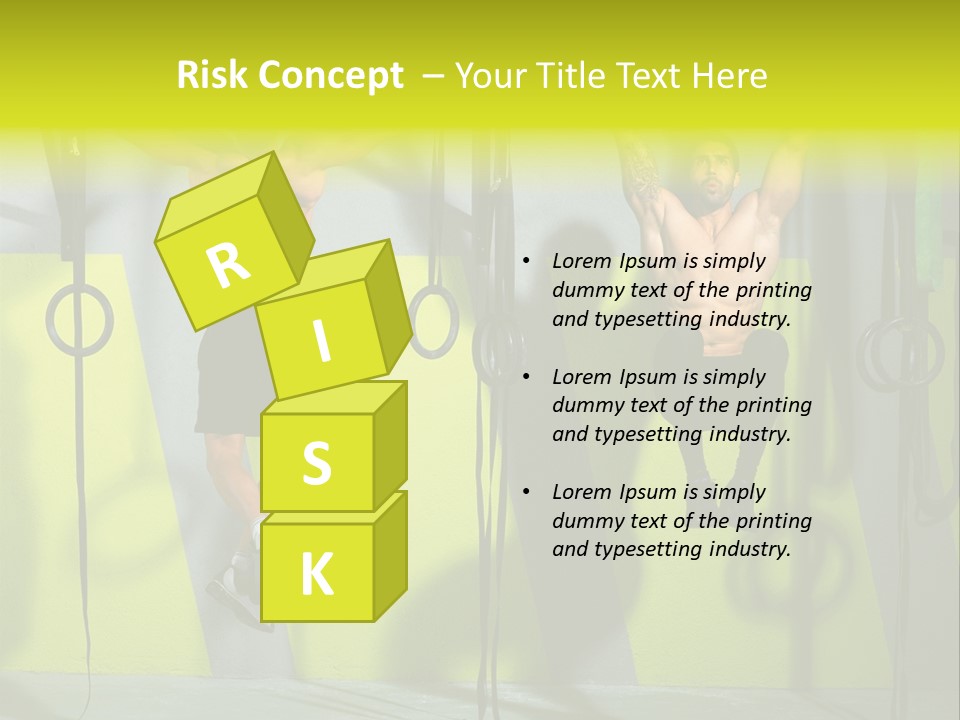 Healthy Sport Weight PowerPoint Template