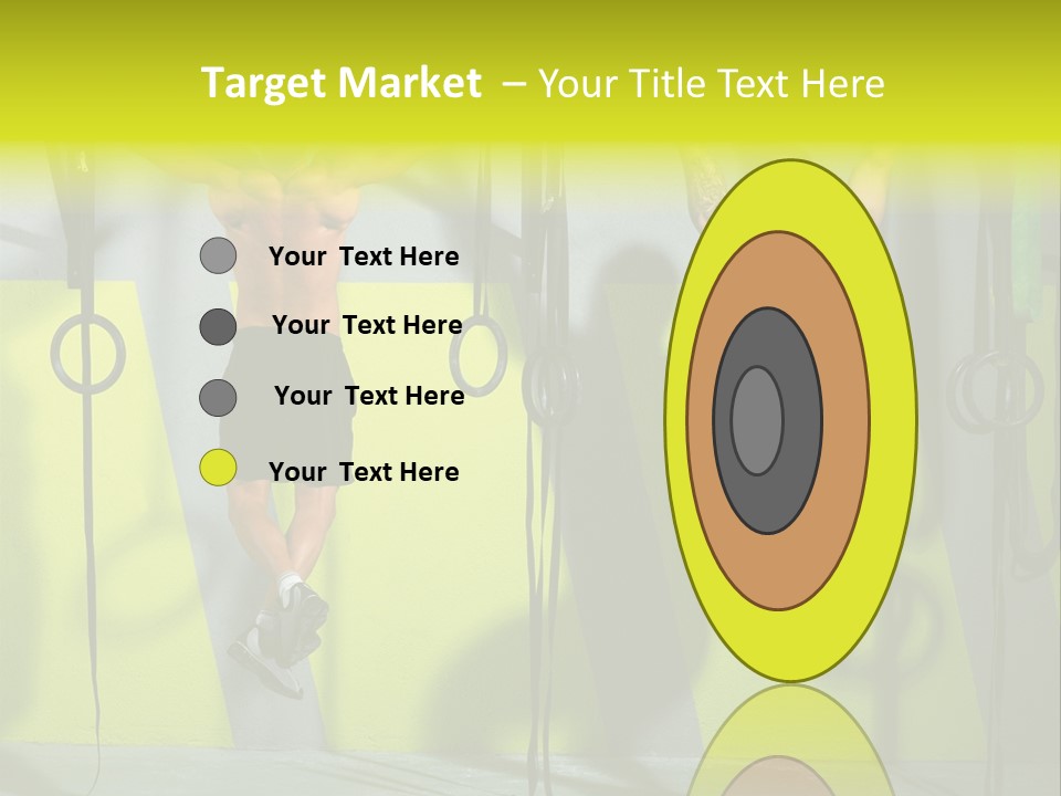 Healthy Sport Weight PowerPoint Template