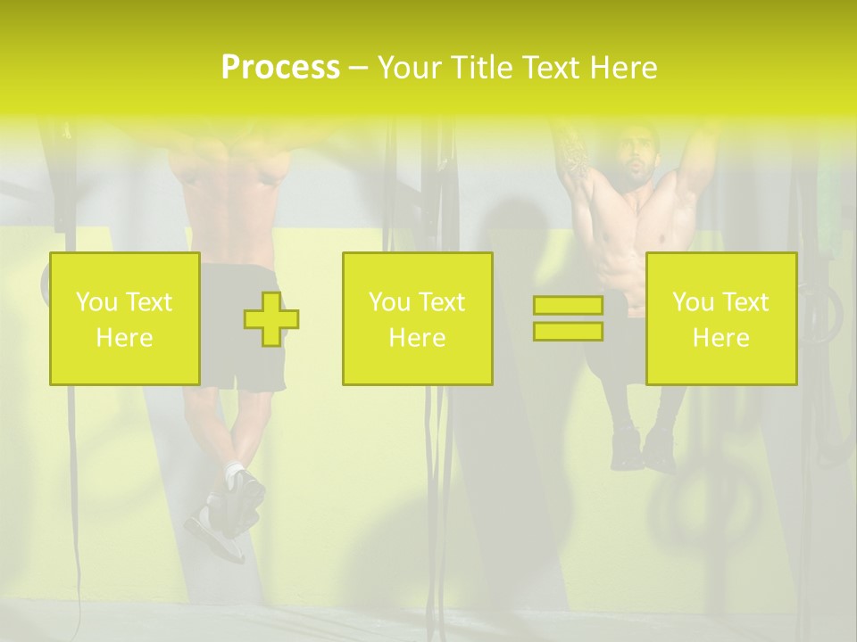 Healthy Sport Weight PowerPoint Template