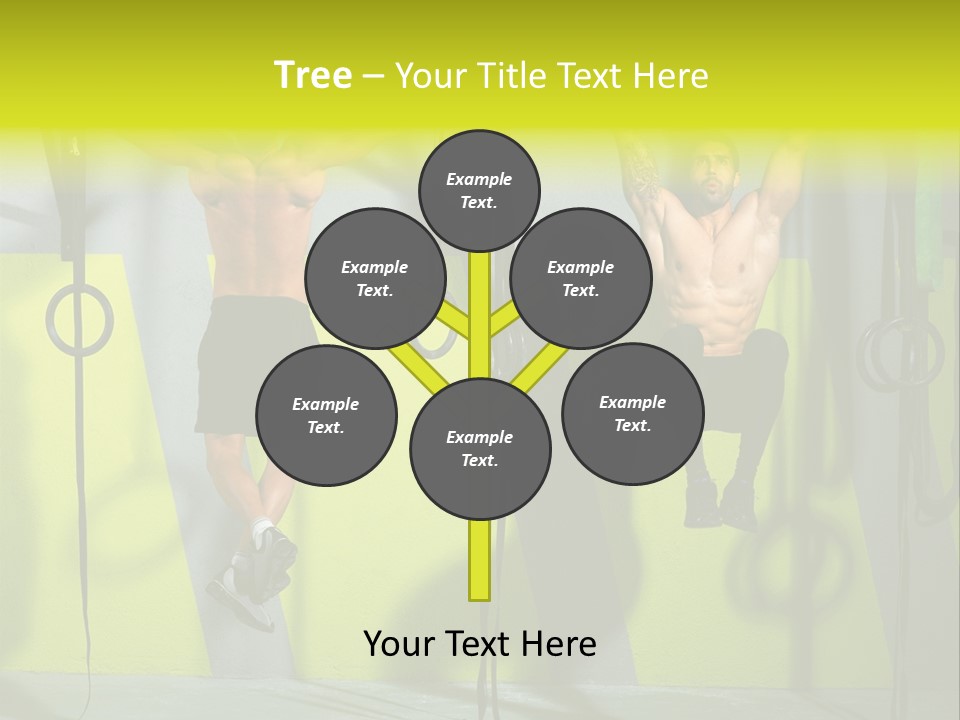 Healthy Sport Weight PowerPoint Template