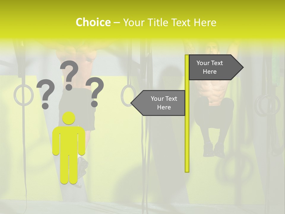 Healthy Sport Weight PowerPoint Template