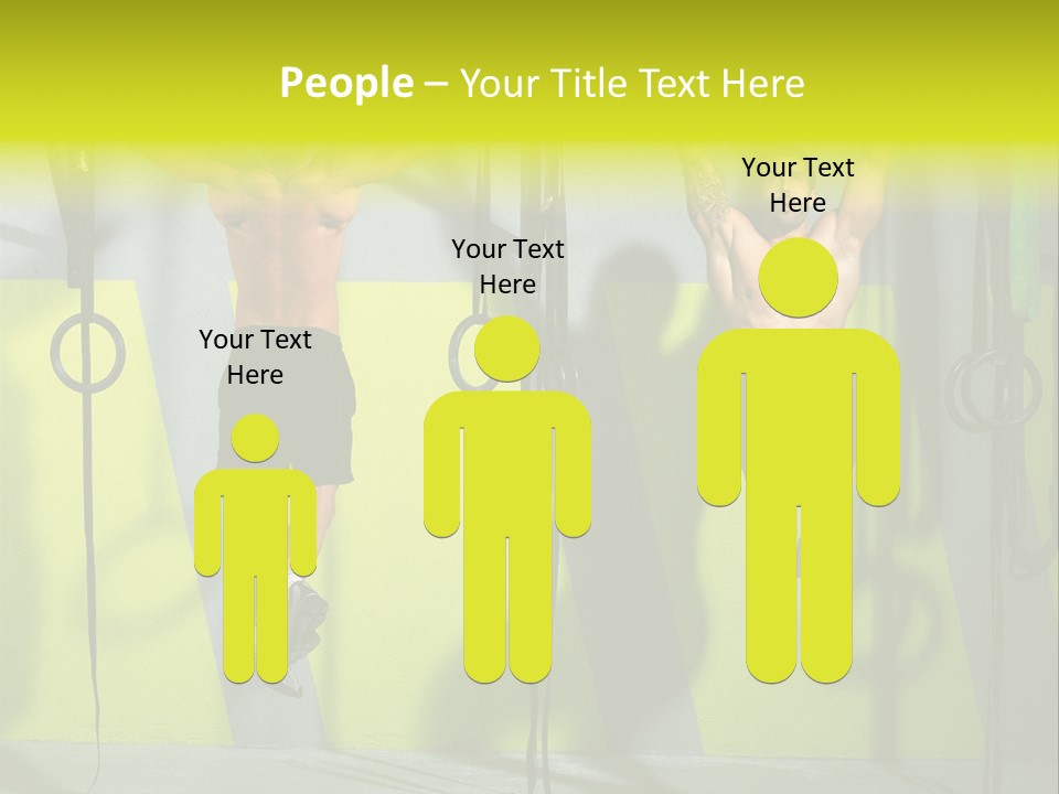 Healthy Sport Weight PowerPoint Template