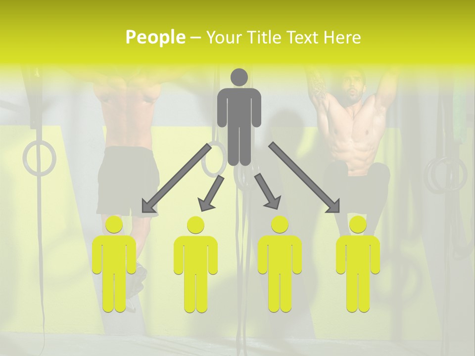 Healthy Sport Weight PowerPoint Template