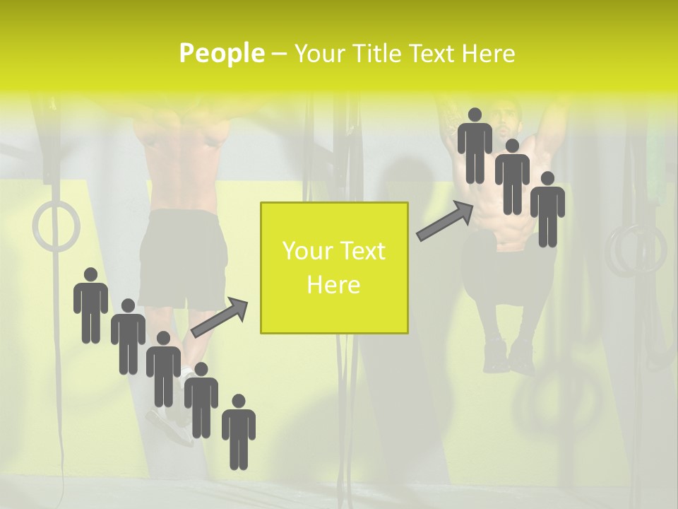 Healthy Sport Weight PowerPoint Template