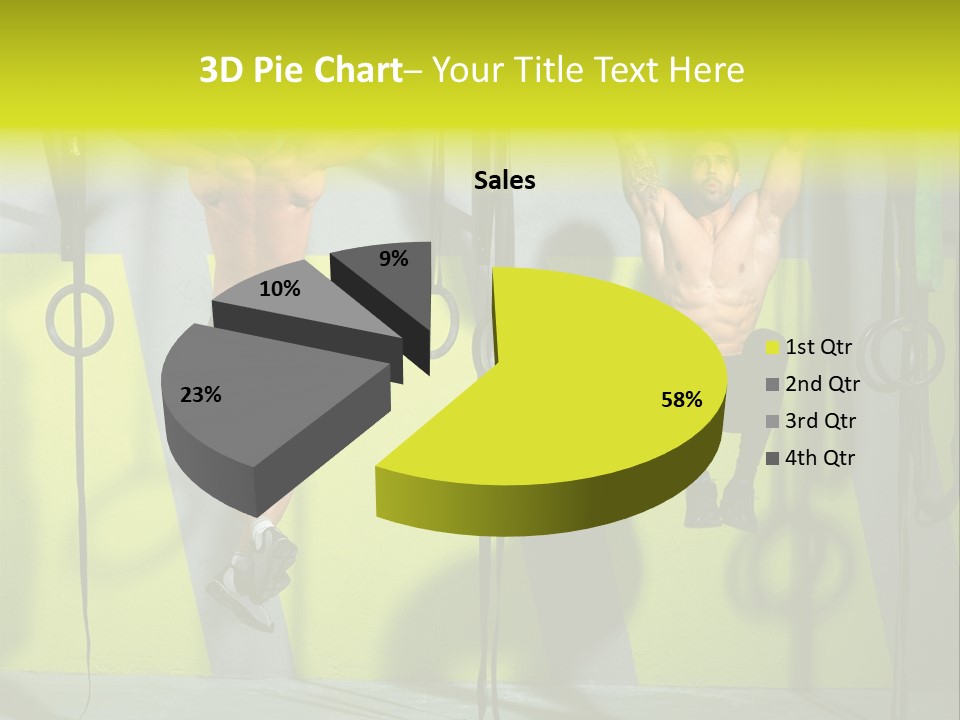 Healthy Sport Weight PowerPoint Template