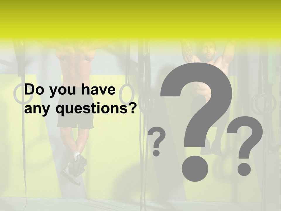 Healthy Sport Weight PowerPoint Template