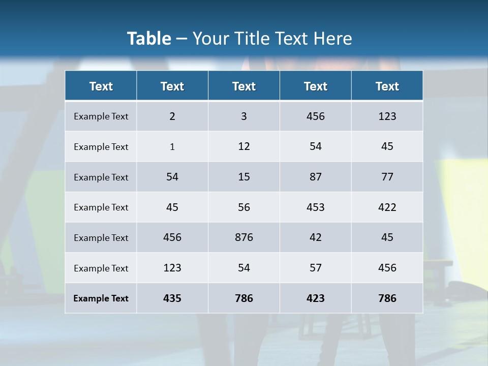 Fit Bodybuilder Caucasian PowerPoint Template