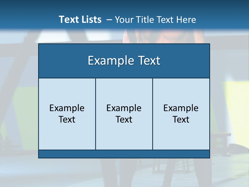 Fit Bodybuilder Caucasian PowerPoint Template