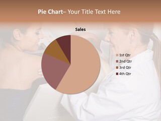 Equipment Mammography Screen PowerPoint Template