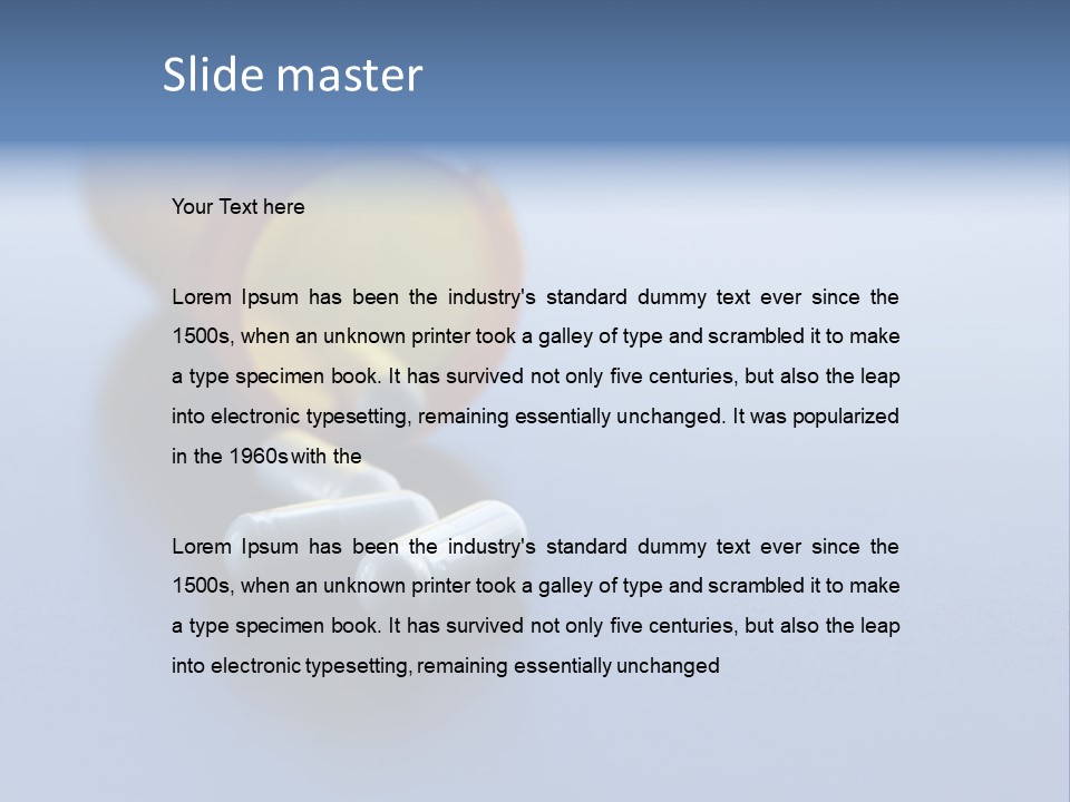 Horizontal Photography Copyspace PowerPoint Template