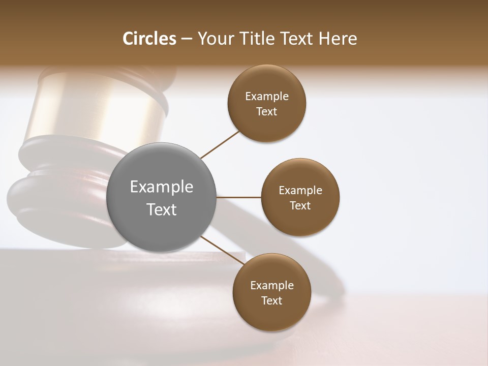 Truth Mallet Brass PowerPoint Template